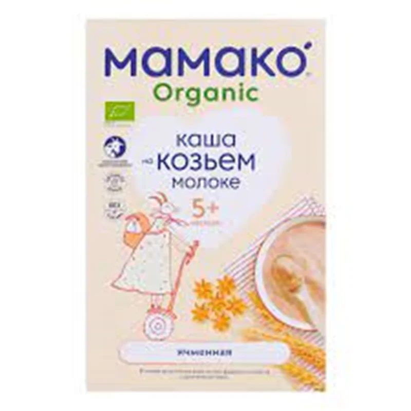 سرلاک ارگانیک گندم به همراه شیر بز ماماکوmamako