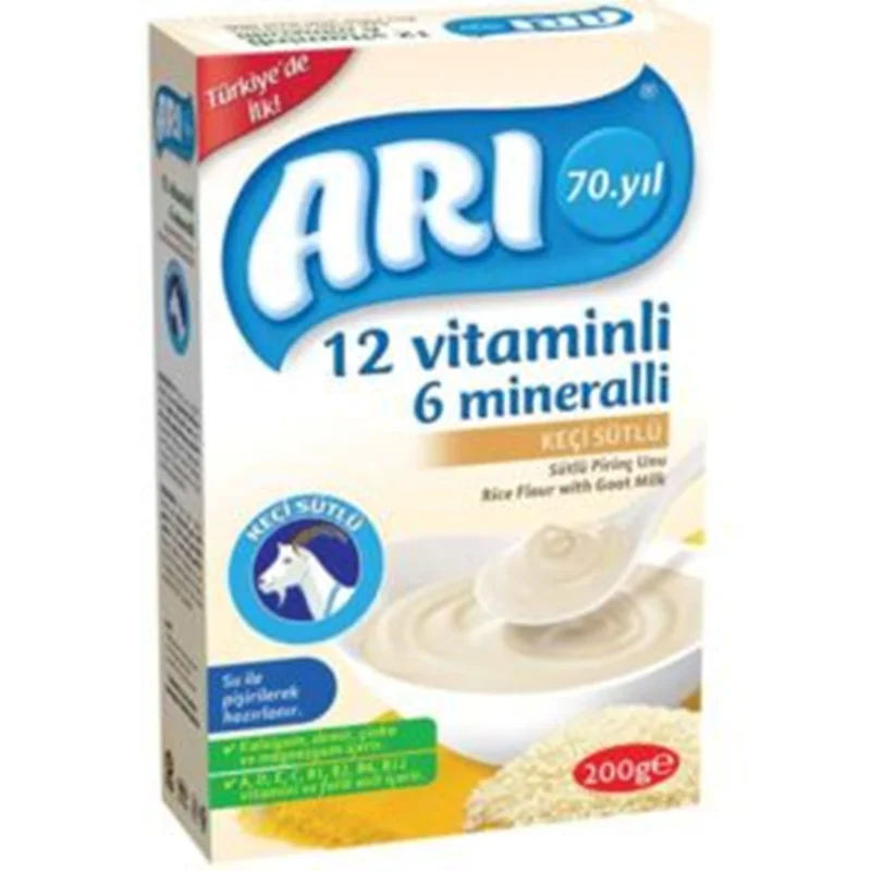 سرلاک فرنی برنج با شیر بز (ضد حساسیت) ARI آری