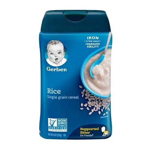 سرلاک برنج بدون شیر گربر Gerber