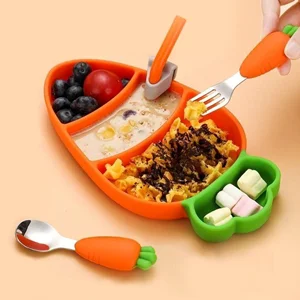 ظرف غذای طرح هویج مخصوص کودک